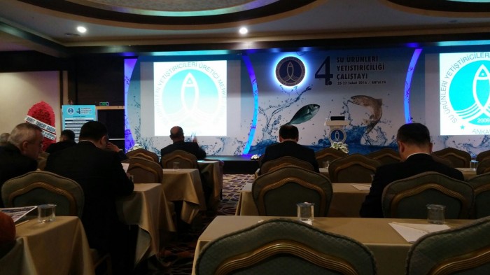4.Su Ürünleri Yetiştiriciliği Çalıştayı 25-27 Şubat 2016 Antalya’da Yapıldı.